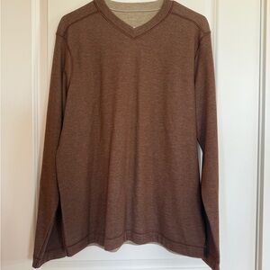 Johnston & Murphy reversible long sleeve/sweater